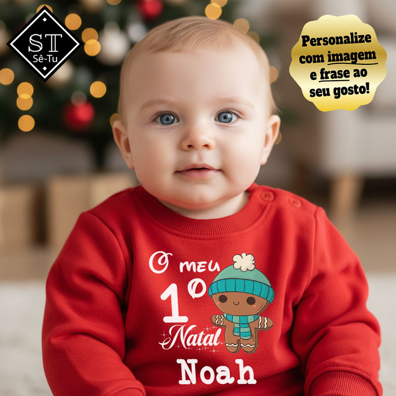 Camisola bebé Bolacha Menino